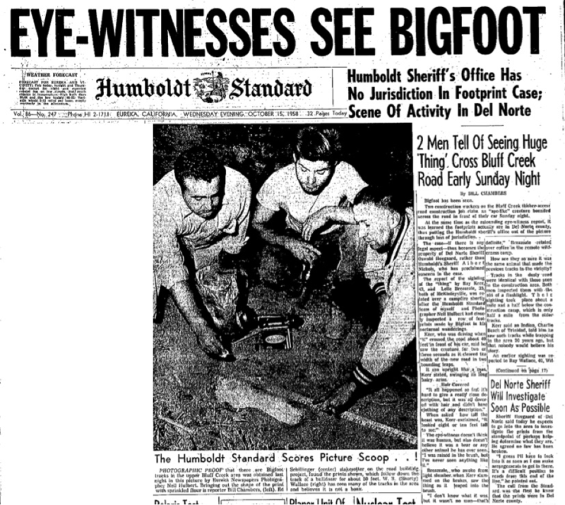 Bigfoot mystery town usa