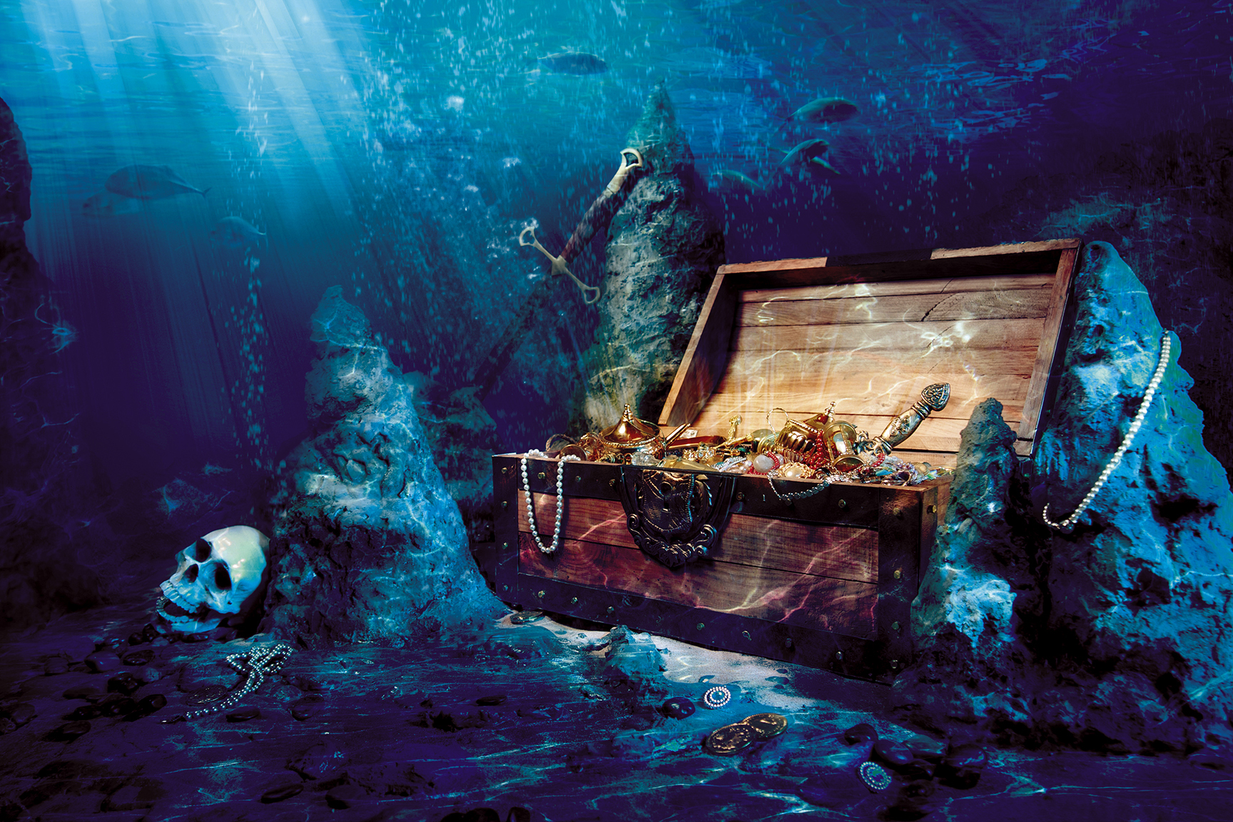 Pirate Treasure Mystery Town, USA